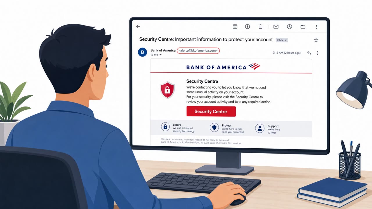 Fake Bank of America Email Pushes Remote Access Tool