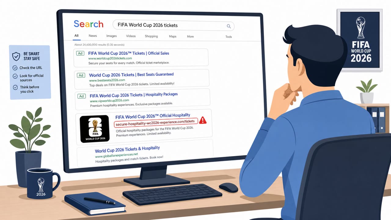 35,000+ World Cup Fake Sites Trap Fans