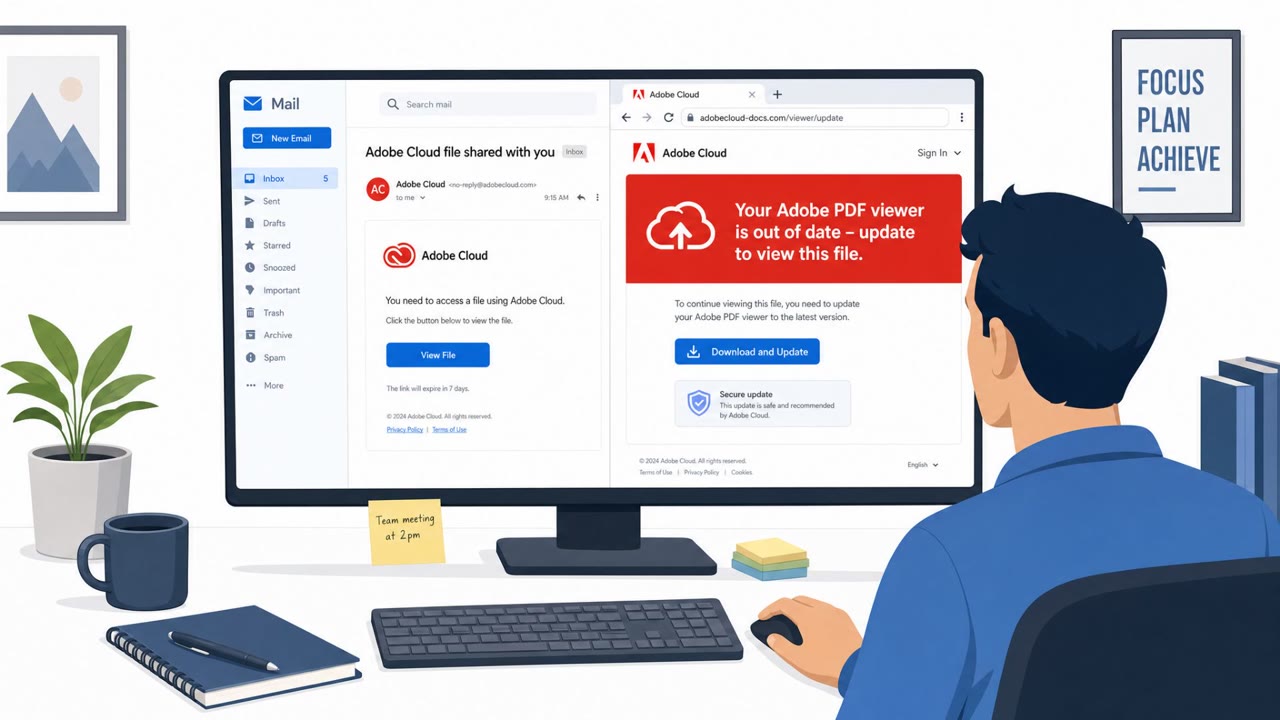 Phishing Installs “Legit” Remote Tools in 2 Stages