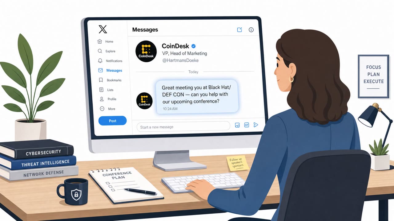 DEF CON Attendees Hit With Fake CoinDesk DMs