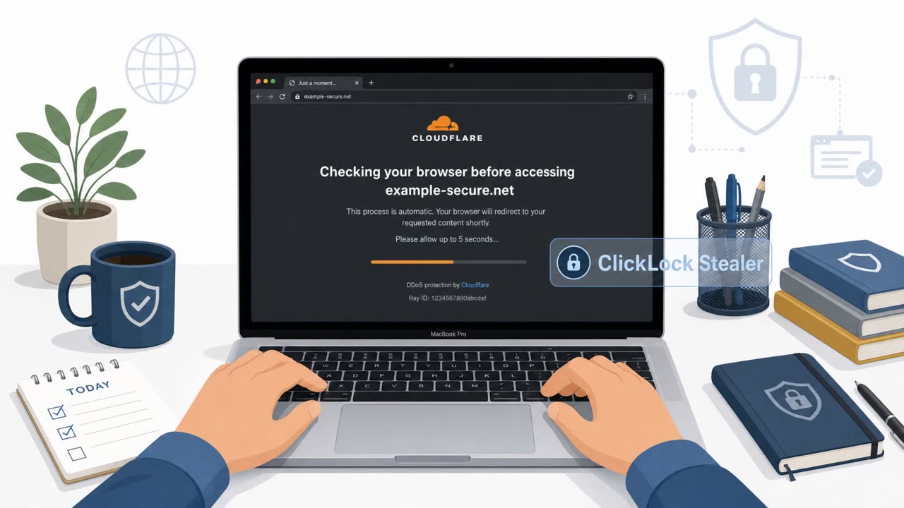 ClickLock Stealer Freezes Macs for Passwords