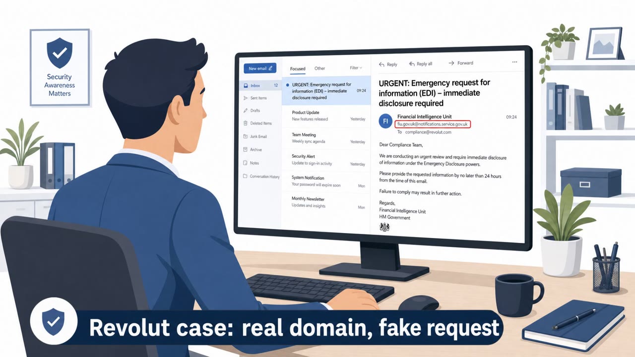 Revolut Tricked by Fake “Emergency” Data Requests
