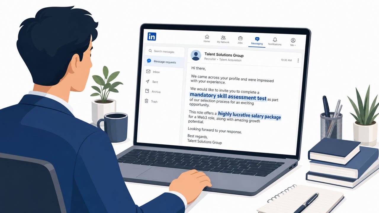 Fake Web3 Job Interviews Push “ClickFix” Malware
