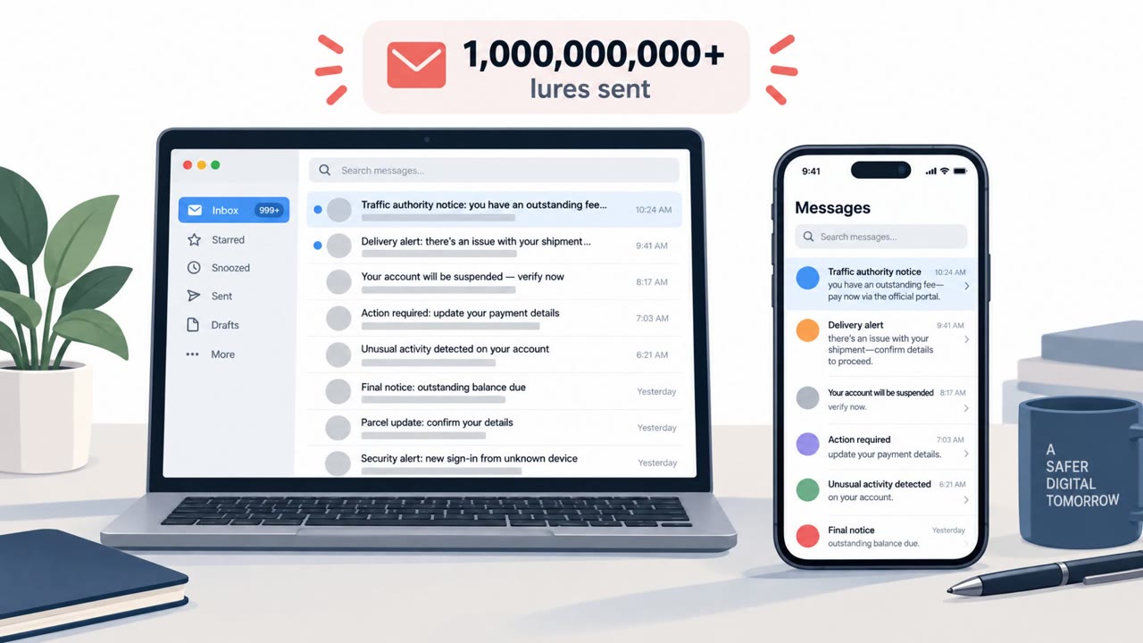 Phishing-as-a-Service Network Pushed 1B Lures