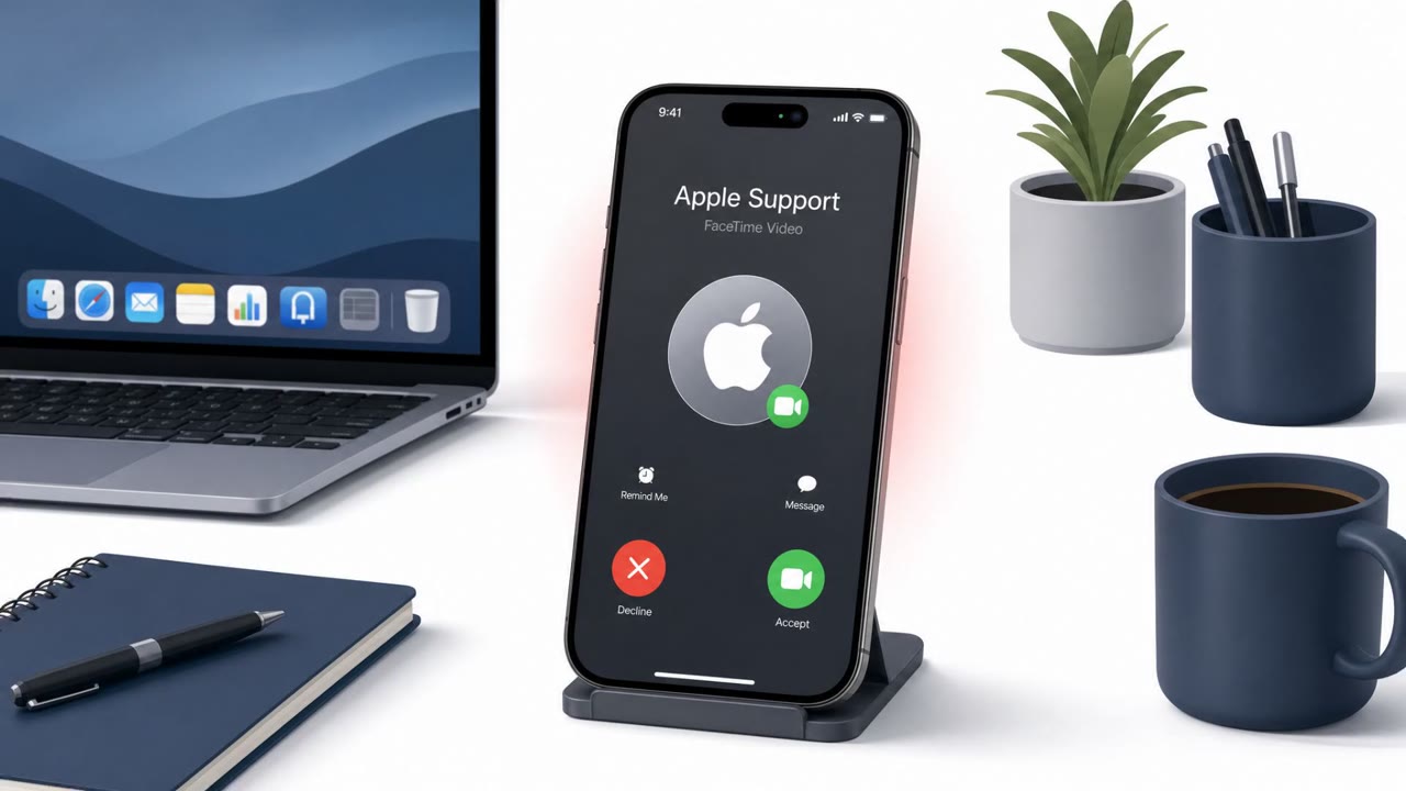 Fake “Apple Support” FaceTime Calls Drain Accounts