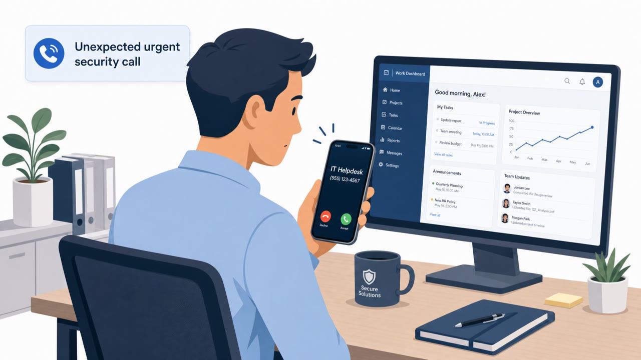 Fake IT Helpdesk Calls Steal MFA at Finance Firms