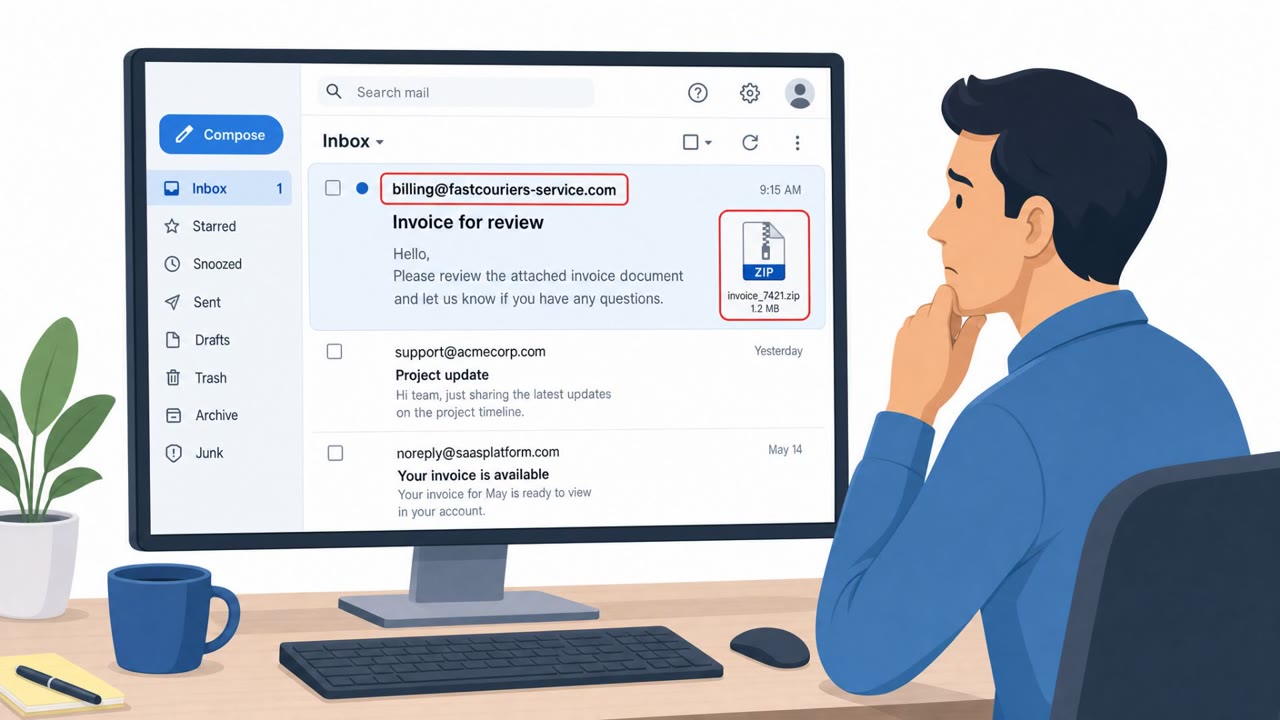 Invoice Phish Leads to Resilient ValleyRAT