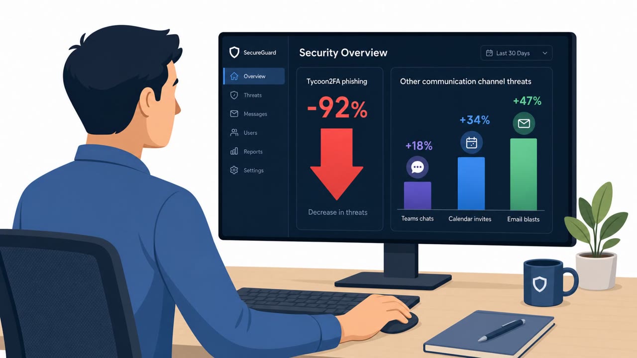 Teams Phishing Rises After Tycoon2FA Takedown