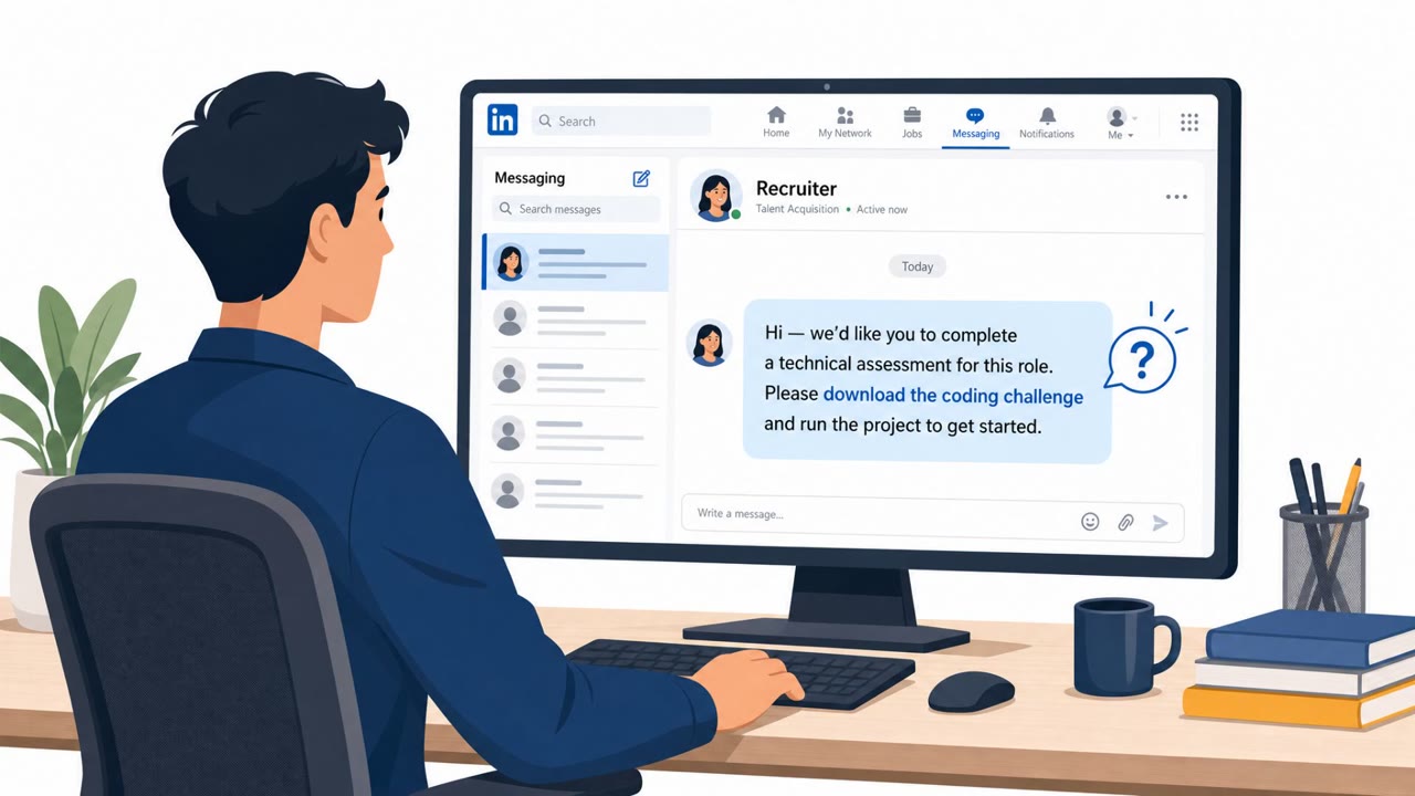 Fake Recruiters Lure Devs Into Malware “Coding Tests”