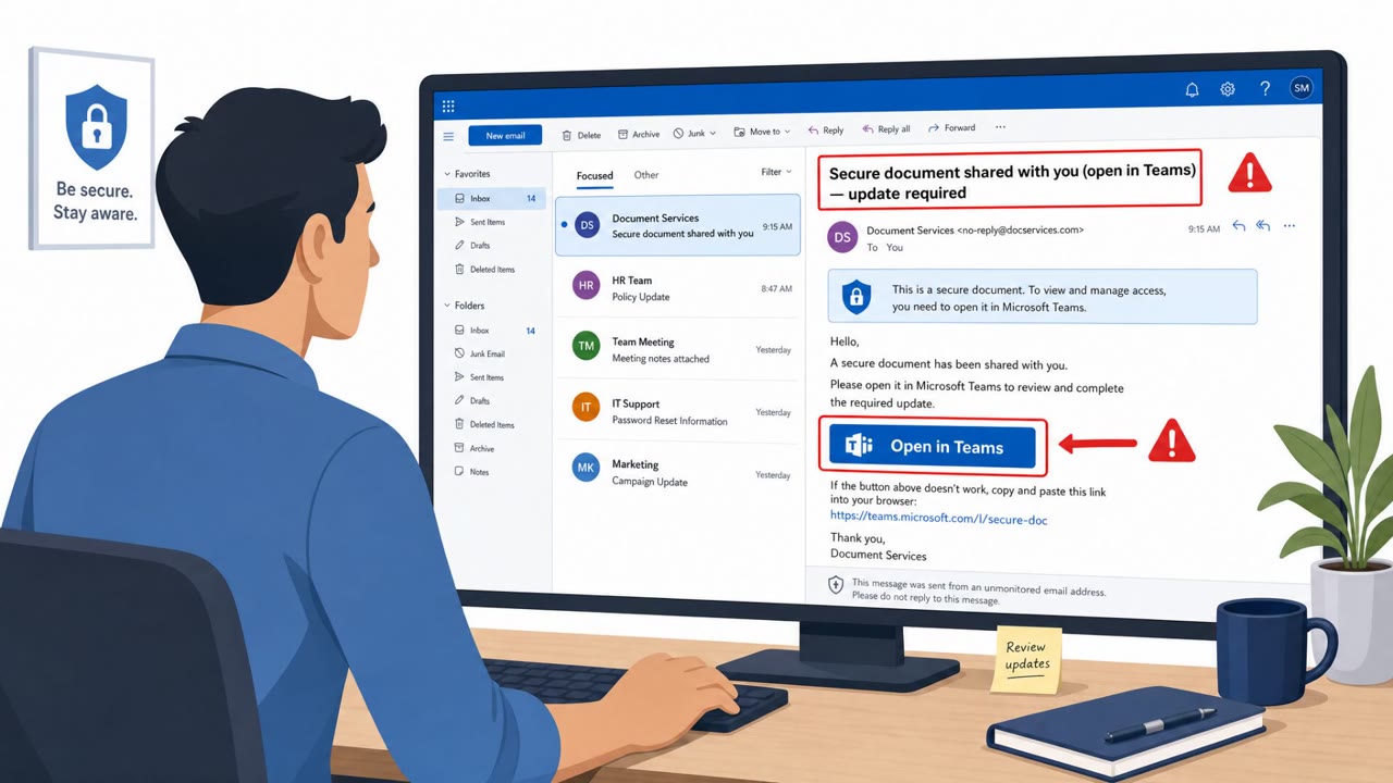 Fake Teams Update Drops Remote-Access Tools