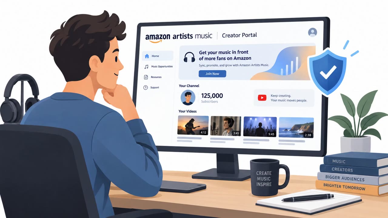 Fake Amazon Music Deal Steals Creator Logins
