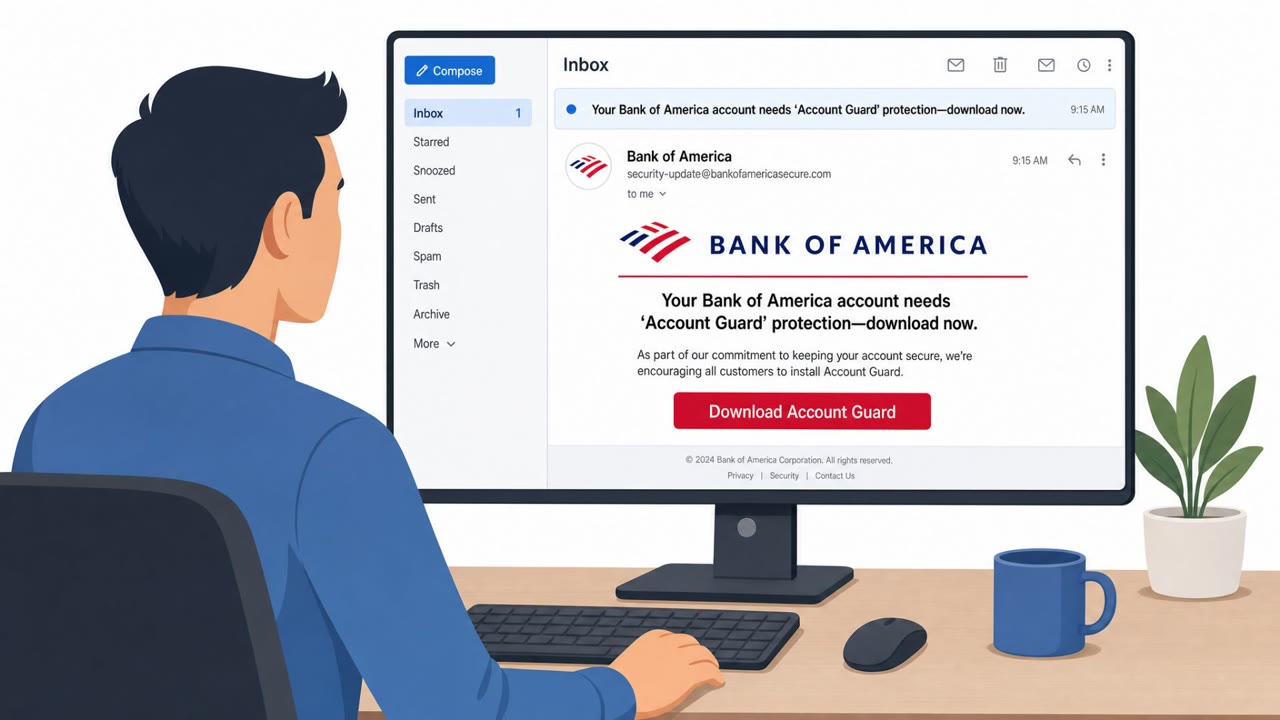Bank Impersonation Phish Pushes Remote Tool