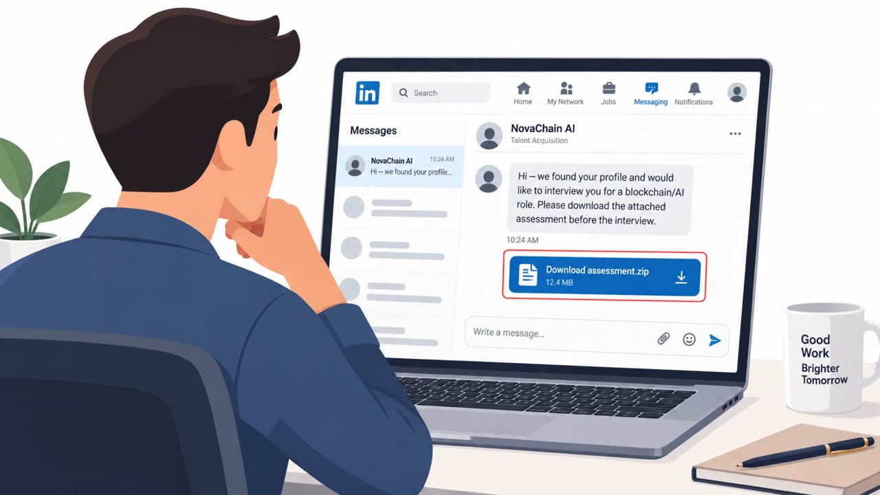 Fake Recruiters Hit Job Seekers With Malware Files