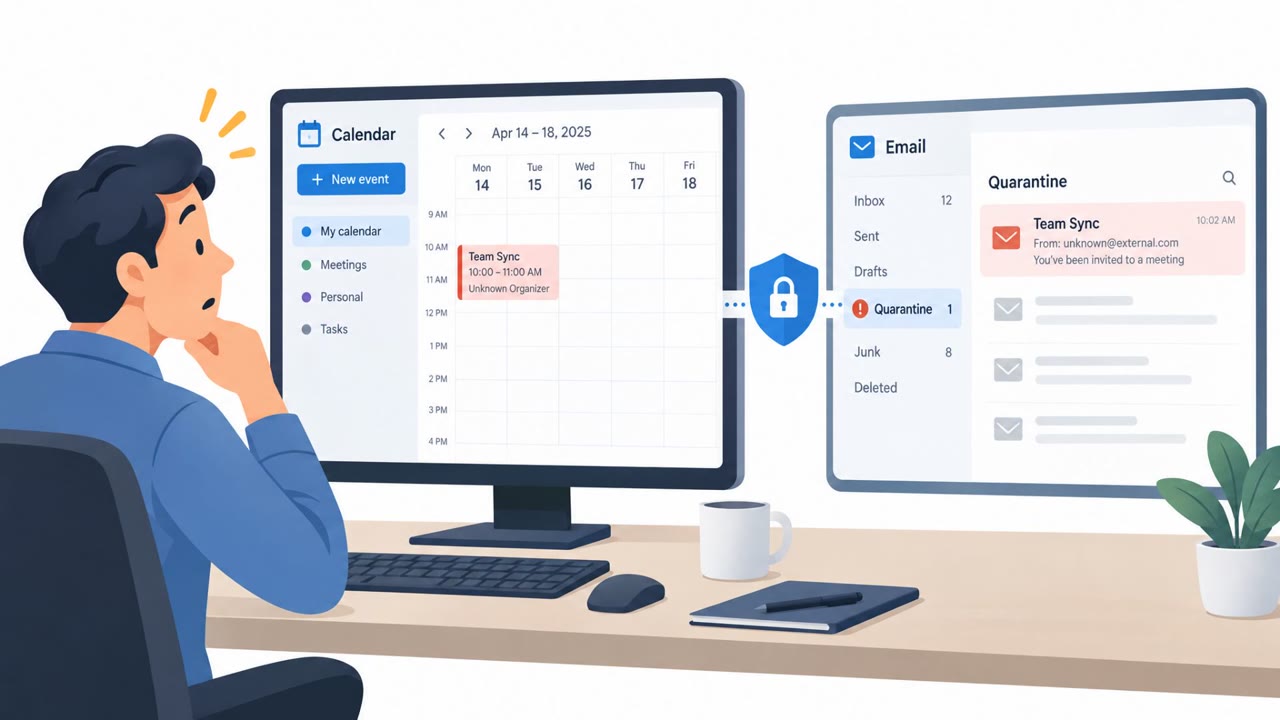 Fake Calendar Invites Fuel Phishing Surge