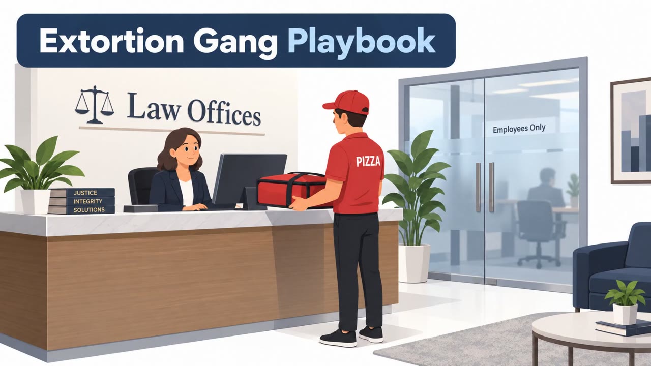 Extortion Gang Plots Office Infiltration of Law Firms