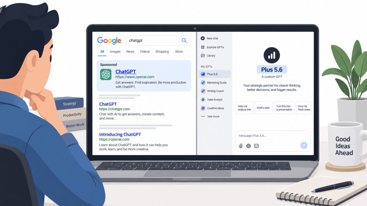 Fake ChatGPT “Plus 5.6” GPT Pushes ClickFix RAT