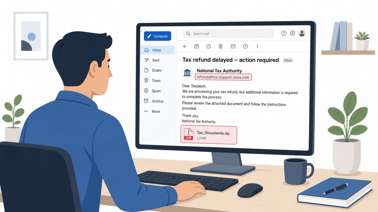 Tax and SSA Phish Push Cruciferra Malware Loader