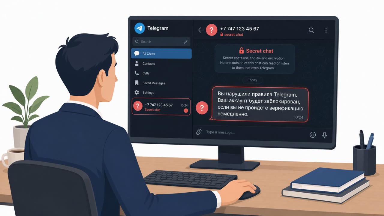 Telegram “Security Alert” Phish Hijacks Accounts