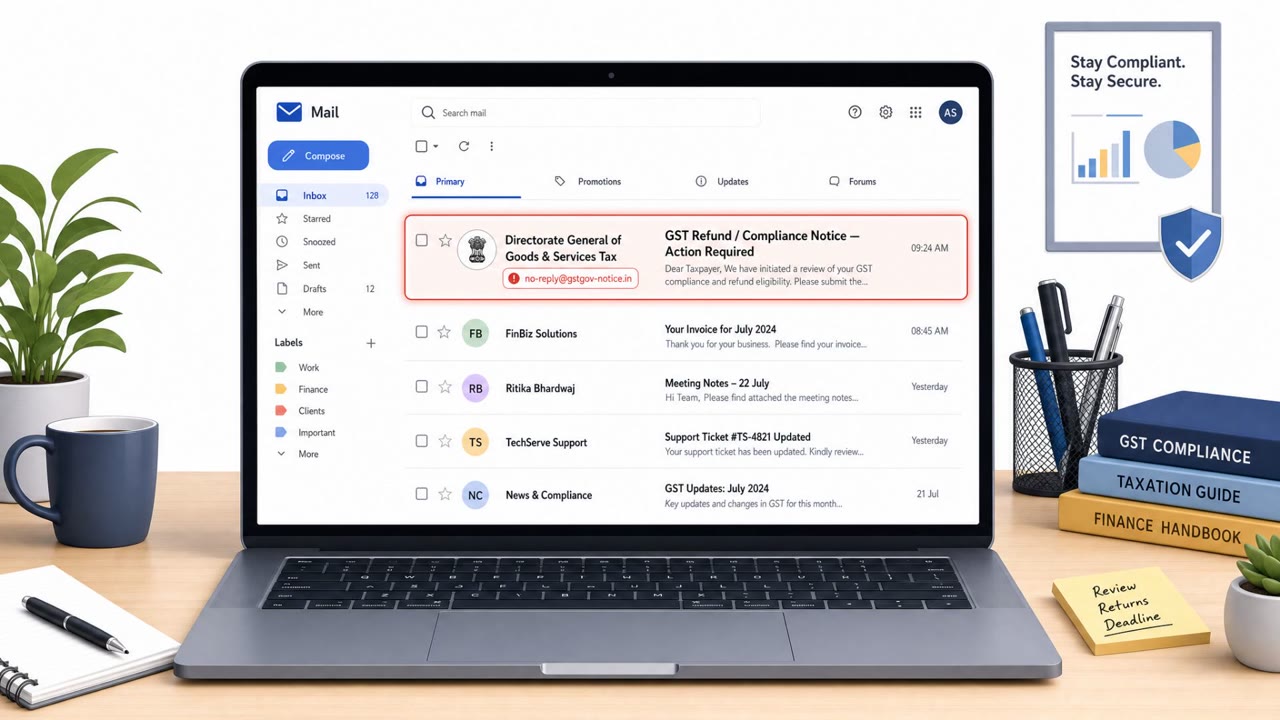 GST-Themed Phishing Hits India With Remcos RAT