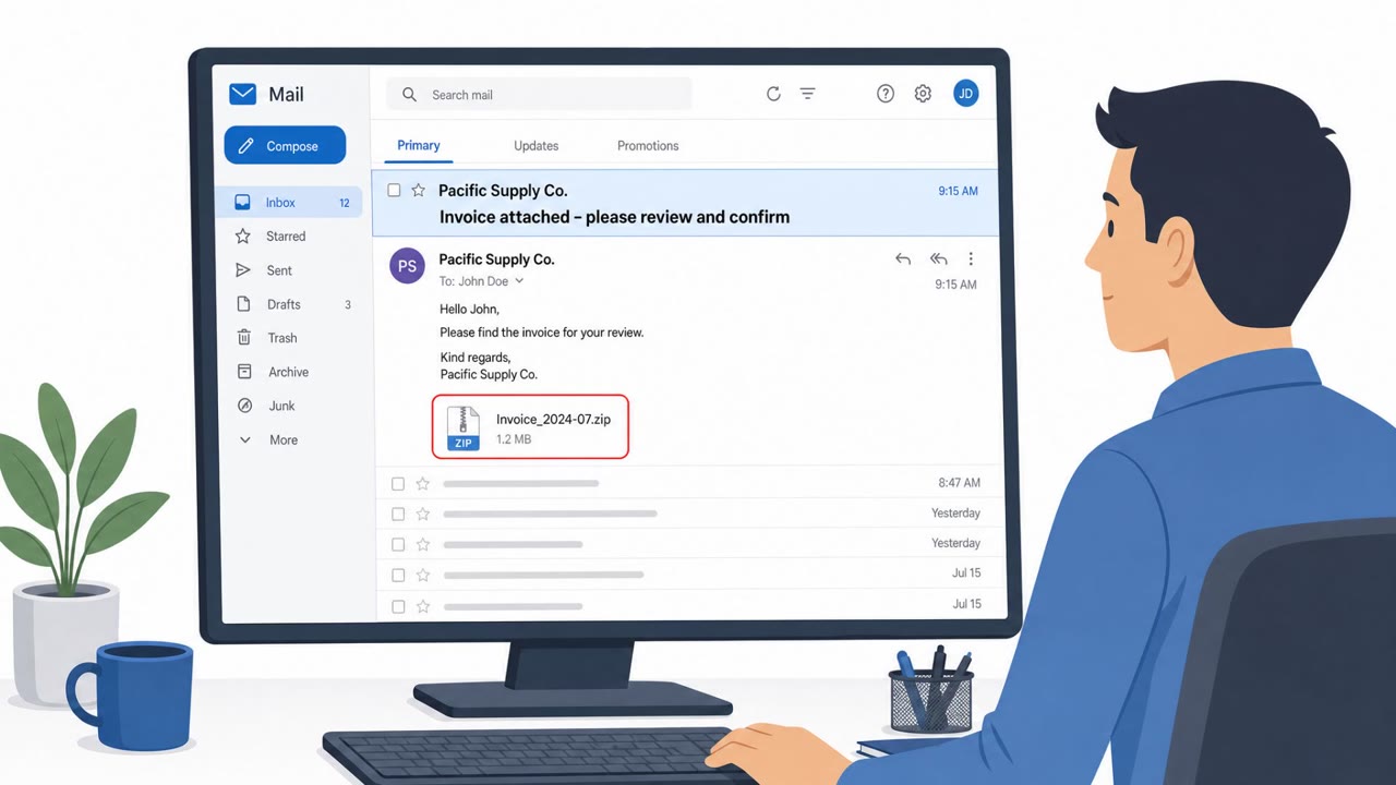 Invoice Phish Drops ValleyRAT via BYOVD Drivers