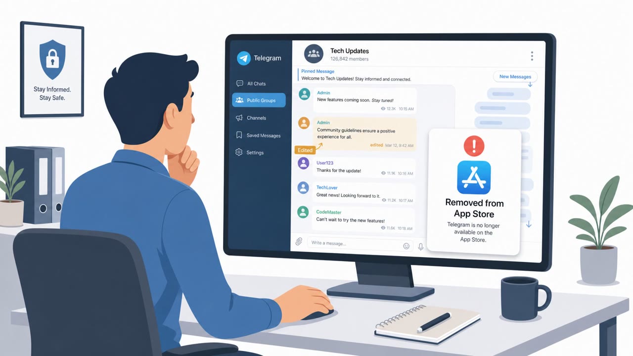 Extortionists Plant CSAM to Get Telegram Banned
