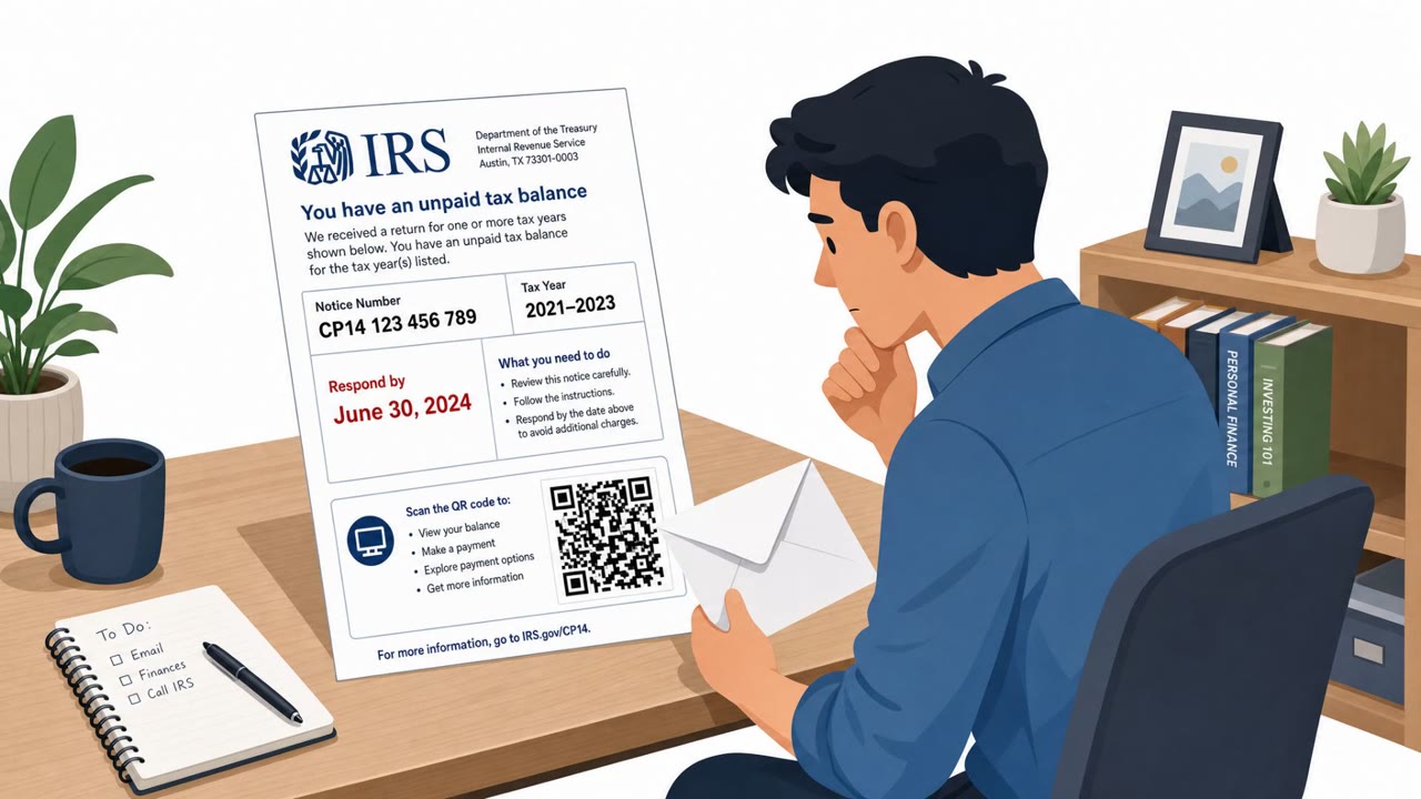 Fake IRS Letters Push Crypto Users to QR Scam