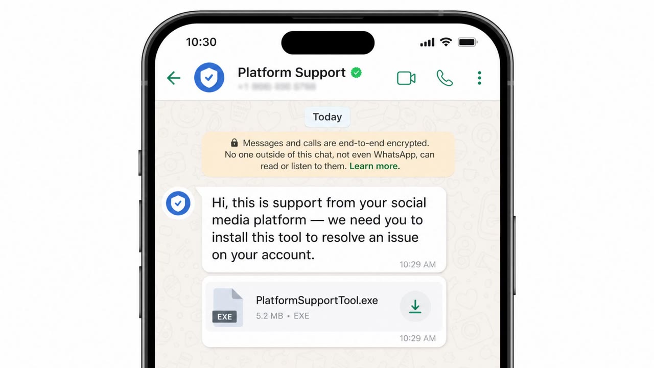 Iran-Linked Spyware Posed as Apps on WhatsApp