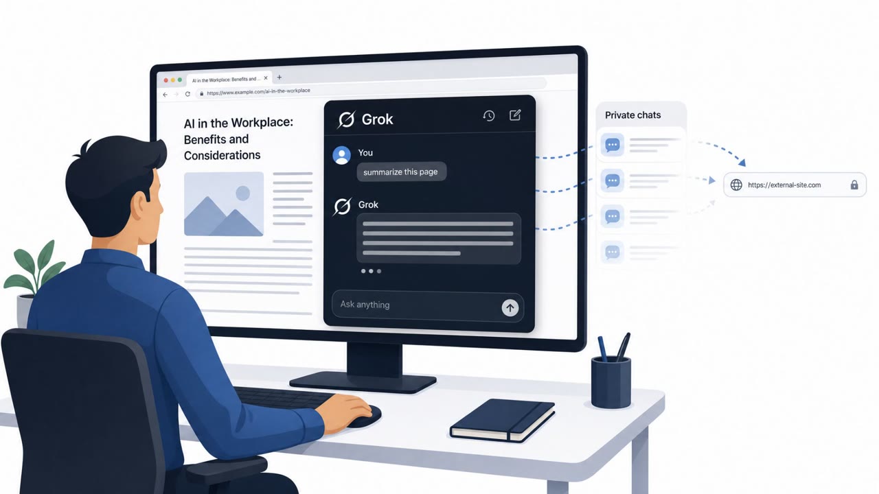 Zero-Click Grok Trick Leaks Full Chat History