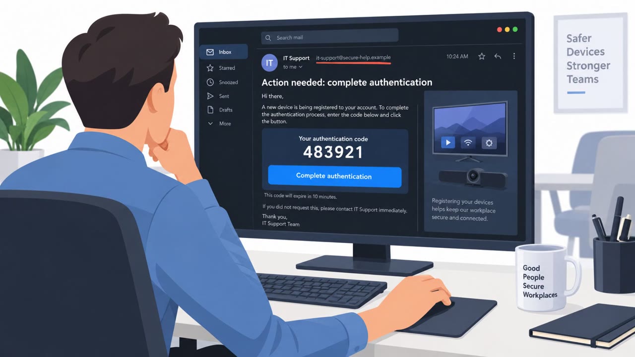Device-Code Phishing and “ClickFix” Lures Spread
