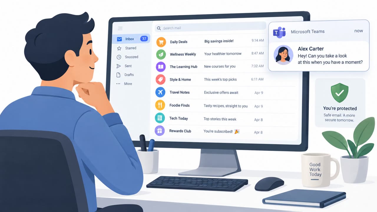 Spam Flood Sets Up Fake Teams IT Support