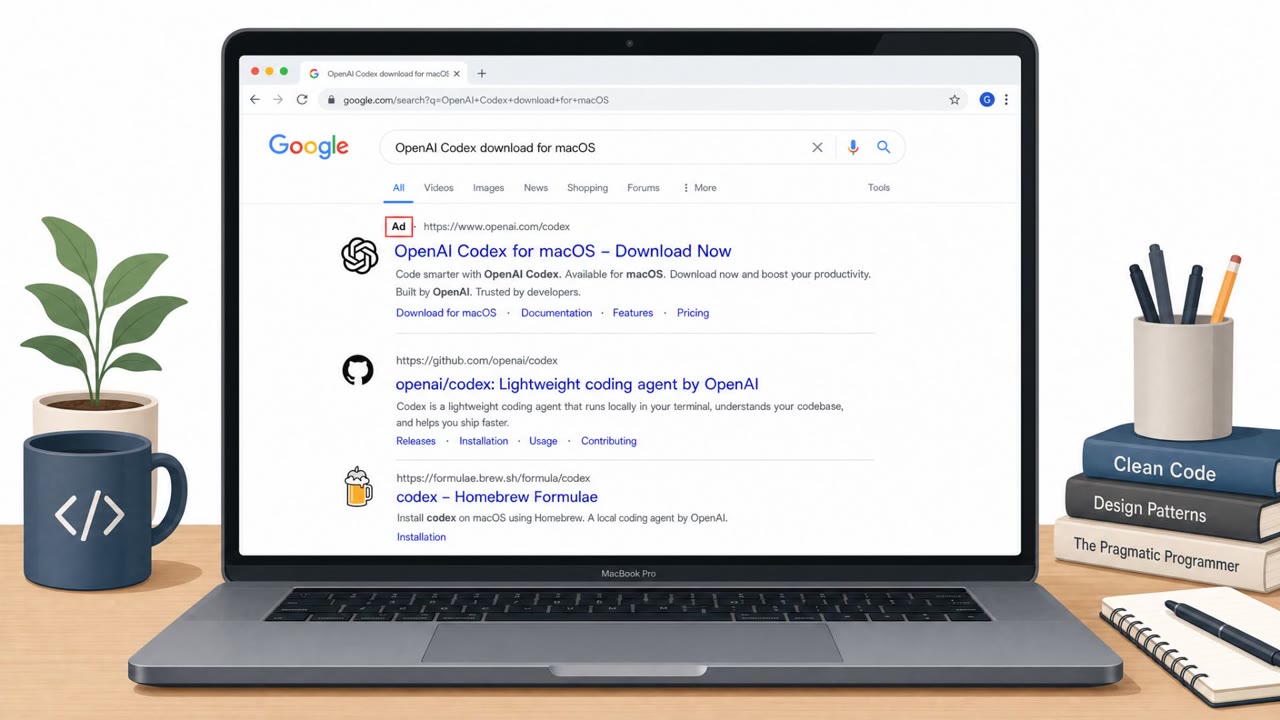 Fake “OpenAI Codex” Ads Push Mac ClickFix Malware