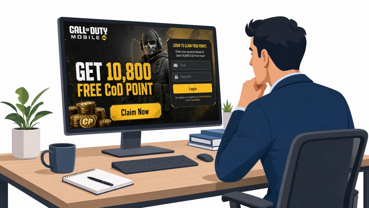 Fake CoD Points Giveaway Steals Accounts