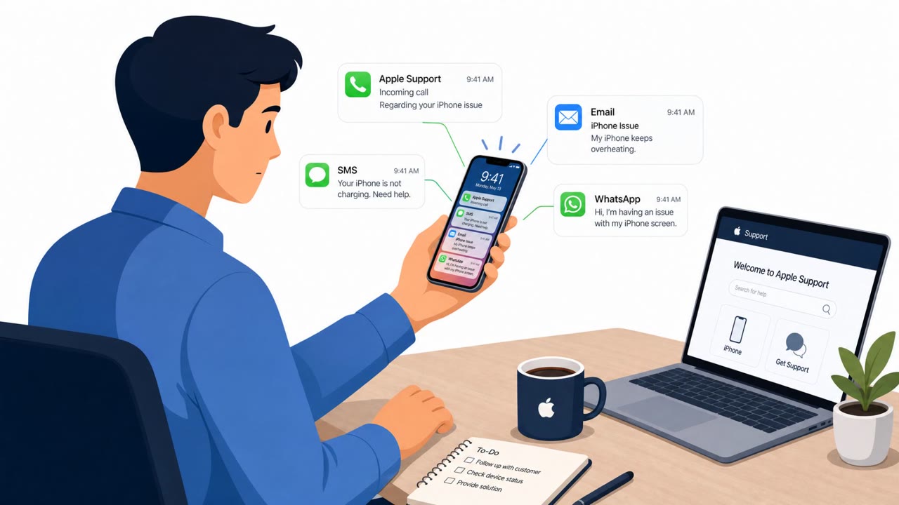 AI Voice “Apple Support” Phishing + Fake IT Helpdesk