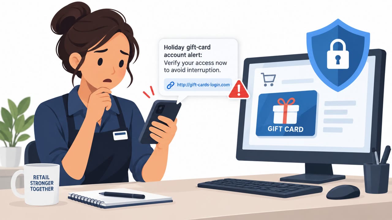 Gift Card Phishers Target Retail Staff
