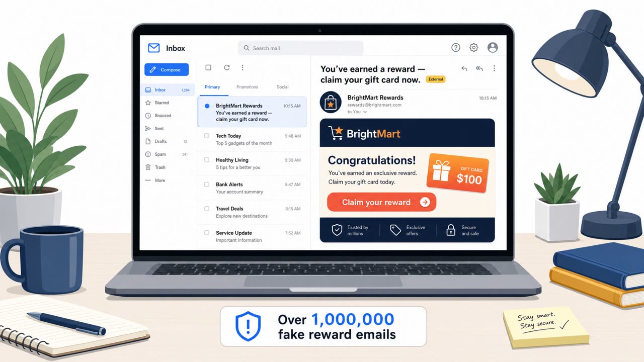 Phishers Abuse DocuSign, Rewards, and “Verification”