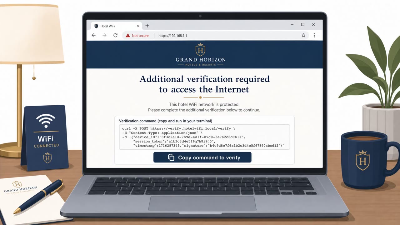 Hotel WiFi Scam Pushes Fake Updates and Malware