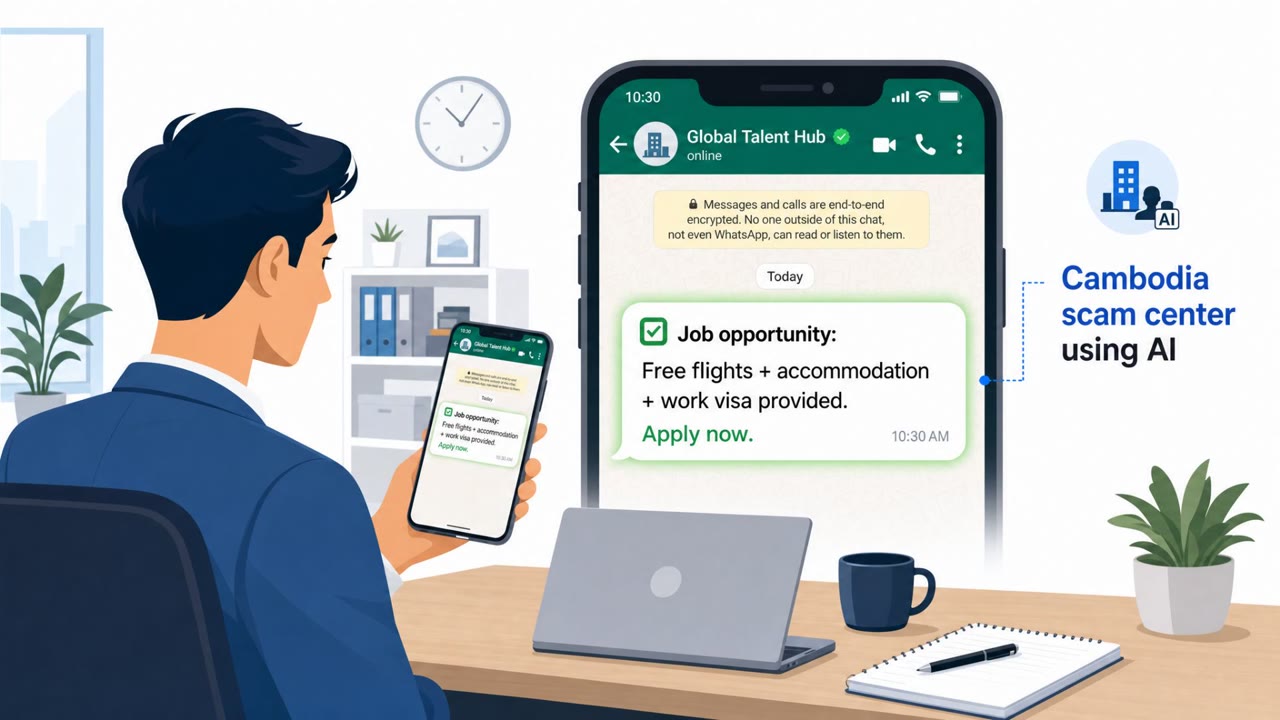 Cambodian Scam Centers Used ChatGPT for Fraud