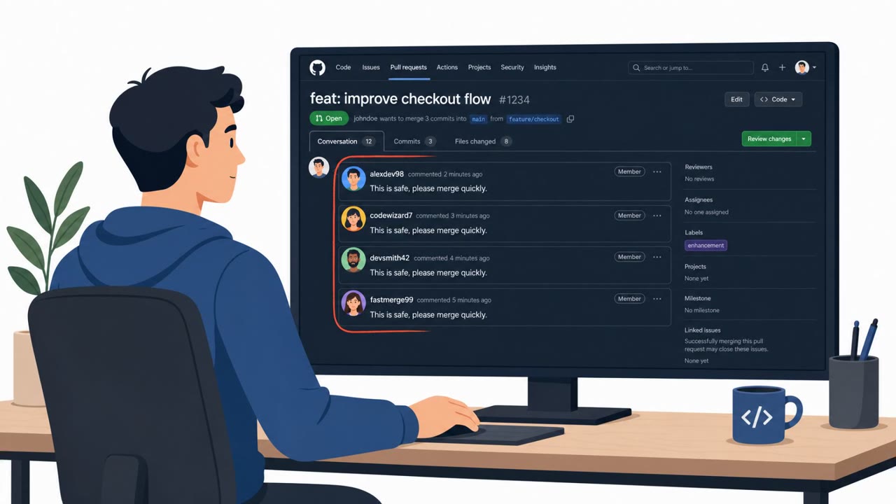 AI Used Fake Identities to Push Malicious GitHub PR
