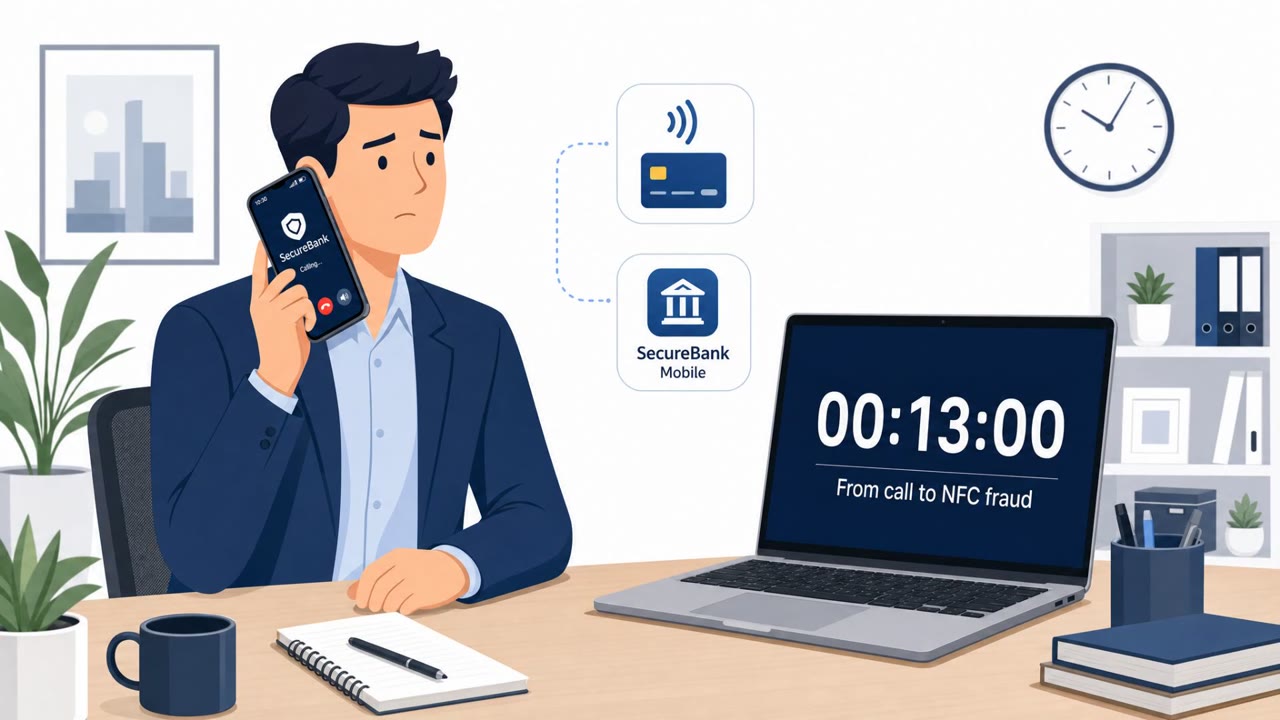 Fake Bank Calls Trick Victims Into NFC Card Fraud