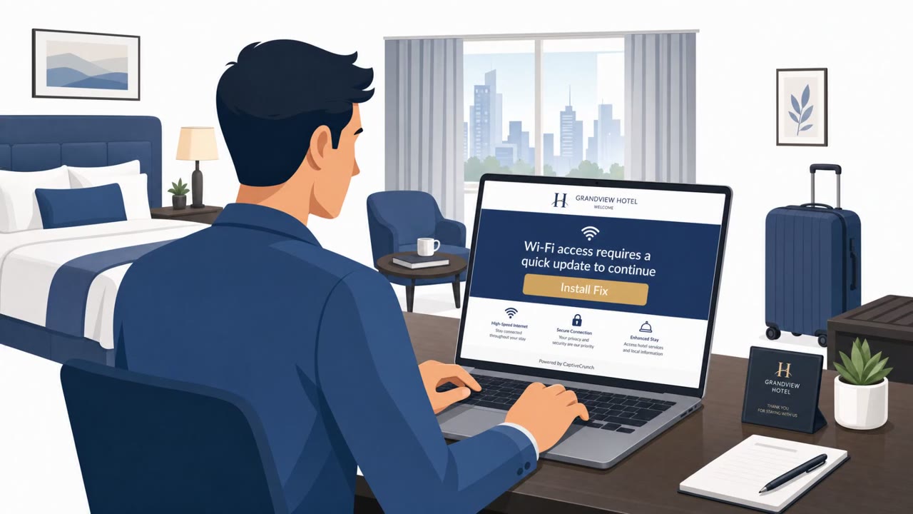 Hotel Wi‑Fi Lures and Entra Vishing Hit Users