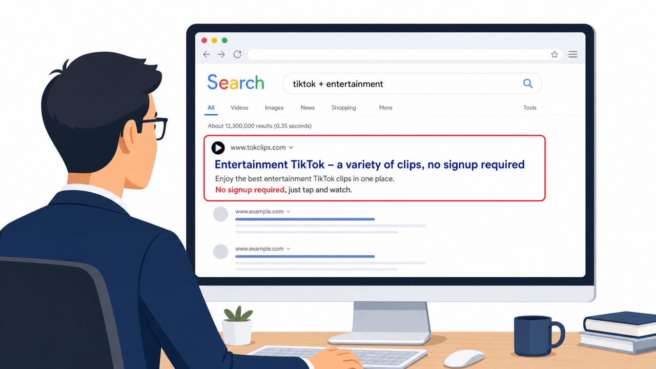 “Adult TikTok” Search Lures Drive Scam Funnels