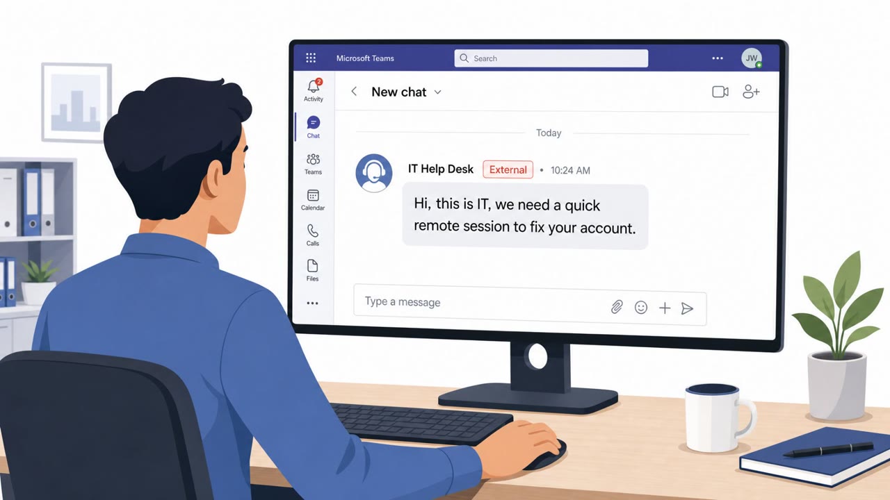 Fake IT Helpdesk Tricks Users Into Remote Access