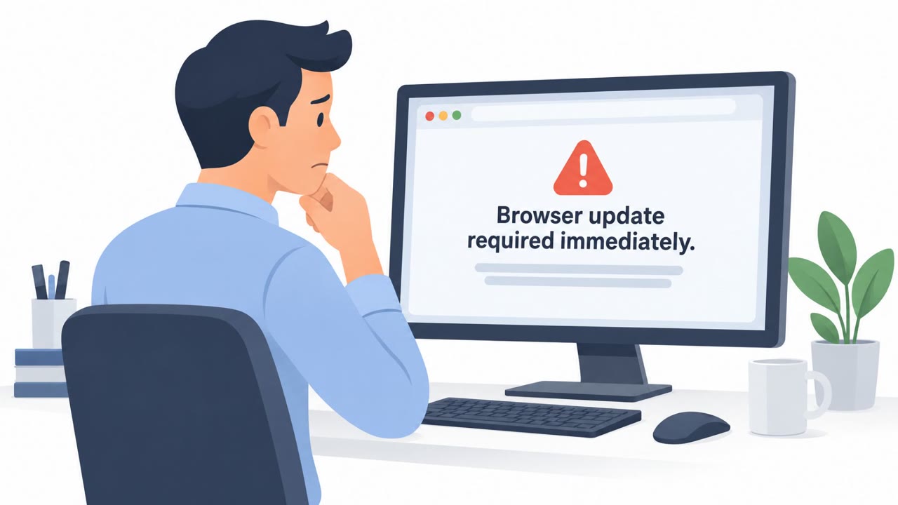 Fake Browser Errors Push ClickFix Commands