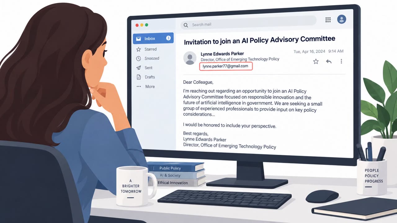 China-Linked Phishers Target AI Policy Experts