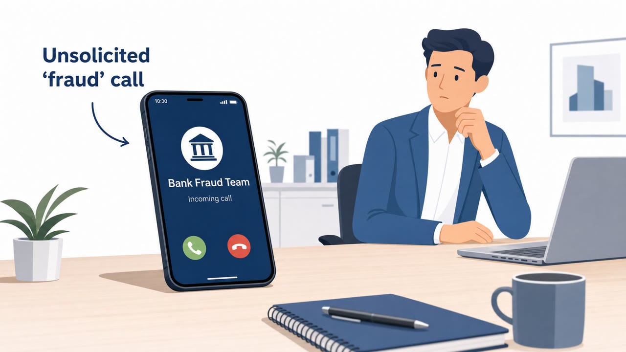 Fake Bank Calls and ClickFix Drive Data Theft