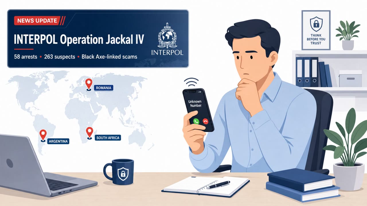 Interpol Sting Hits Black Axe Scam Networks