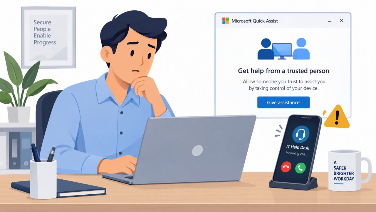 Fake IT Help Desk Calls Open Ransomware Door